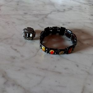 Women's bracelet and ring
